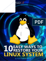 10 Easy Ways to Restore Your Linux System