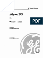 HiSpeed ZXi Operator Manual