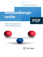 (SPR.) Tewes, Verhandlungssache Verhandlungsführung in Gesundheitsberufen (2011)