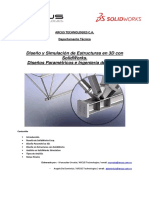 Diseño y Simulación de Estructuras en SolidWorks