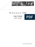 Powerware9150 User's Guide