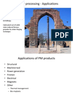 MM3340 Powder Processing Applications
