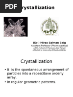 Crystallization Sb