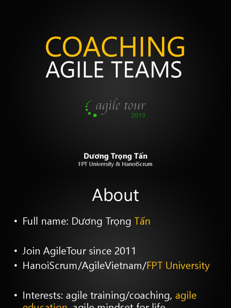 Coaching Agile Teams Pdf