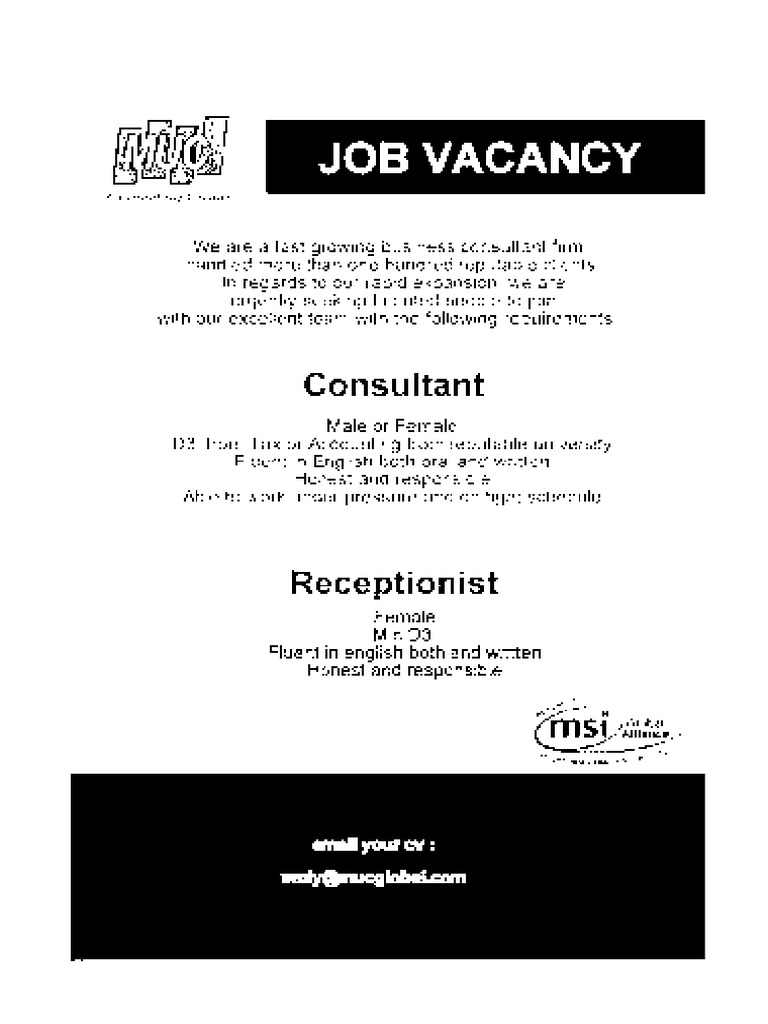 Dialogue Job Interview Job Interview Employment