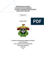 Perikanan Rajungan Di Desa Mattiro Bombang (Pulau Salemo, Sabangko Dan Sagara) Kabupaten Pangkep