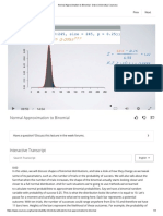Binomial Distribution - P (K Larger or Equal To A) - R PDF