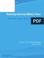 Restoring American Military Power 121007 PDF