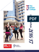 The British College Prospectus 2016-2017 PDF