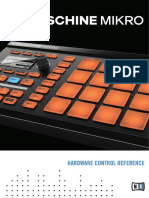 Maschine Mikro Hardware Control Reference English PDF