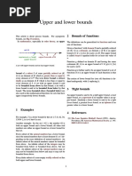 Upper and Lower Bounds