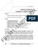 Carga y Descarga de Un Capacitor PDF