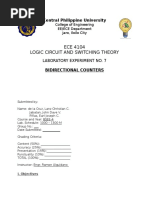 ECE 4104 Logic Circuit and Switching Theory: Central Philippine University