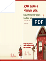 Acara Natal Kelas Kecil (Booklet)