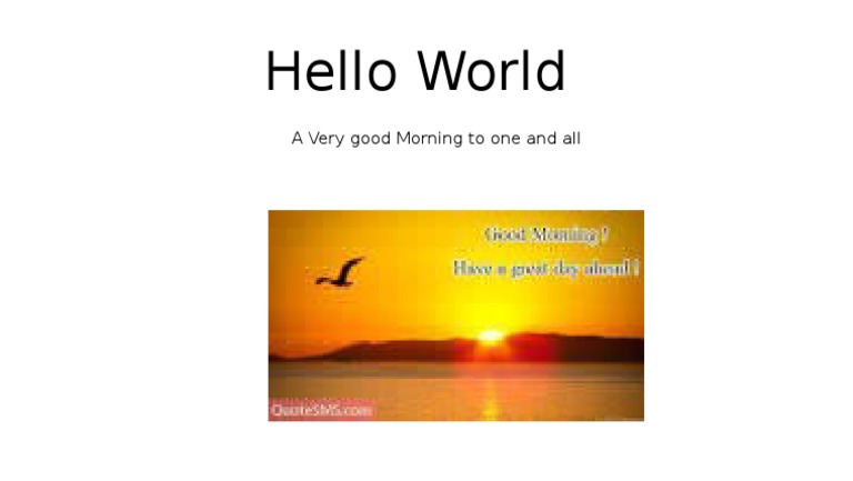 Hellooooooo | PDF