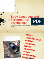 Body Language and Performance Psychology: Learning How To Read People and Perform Better