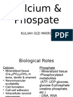 Calcium & Phospate: Kuliah Gizi Mikro