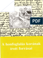 Kristó Gyula - A Honfoglalás Korának Írott Forrásai