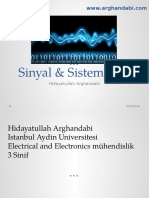Signal and Systems