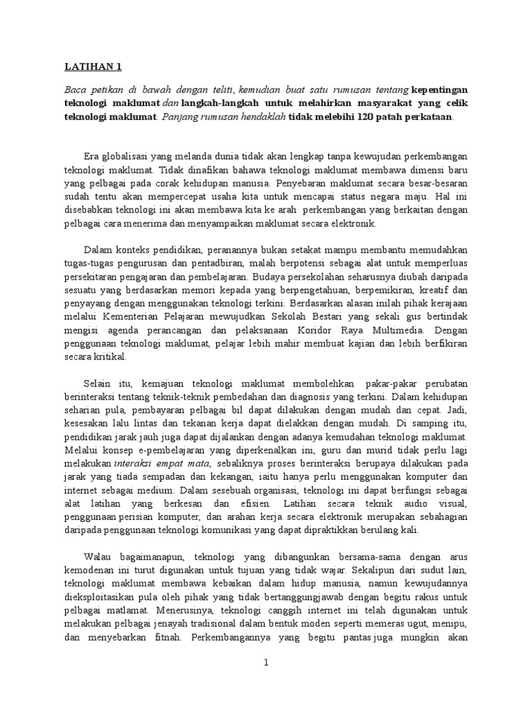 Latihan Rumusan Pdf