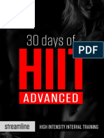 30 Days of Hiit Advanced PDF