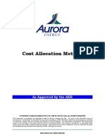 Aurora Cost Allocation Method