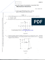 Mechanical Vibration Vtu