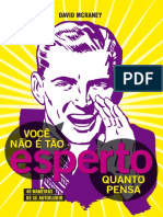 Voce Nao e Tao Esperto Quanto P - David McRaney.pdf