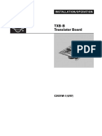 TXB-B Translator Board Installation and Operation Manual