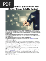 Download Ingin Membuat Situs Nonton Film Online - NontonSub by Movie SN328592292 doc pdf