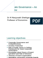 Corporate Governance - An Overview