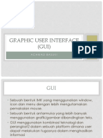 Graphic User Interface (GUI) : Achmad Basuki