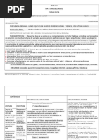 Modelo de Secuencia Didactica Seguir La Obra de Un Autor