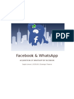 Facebook & WhatsApp