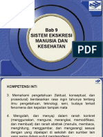 IPA Terpadu VIII - Bab 9 Sistem Ekskresi Manusia Dan Kesehatan