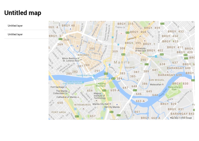 Untitled Map and Layer Overview | PDF