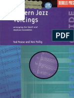 Modern Jazz Voicings Arranging For Small and Medium Ensemble