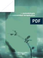 La Metodología de La Comunidad Terapeutica