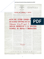 Actas Del Ultimo Consejo Nacional de Fedelasjons PDF