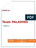 Team Paladins: Theme A