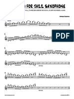 Antosha Haimovich - Arpeggio For Jazz Saxophone PDF
