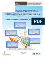 Simulación Hidrológica de La Oferta Hídrica Superficial Futura PDF