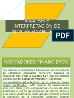 Análisis e Interpretación de Índices Financieros