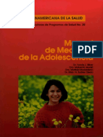 Manual de Medicina de La Adolescencia