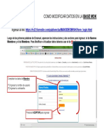 002 - Base de Datos Mok - Modificacion de Datos