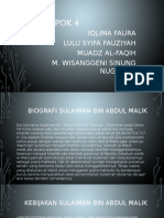 Biografi Sulaiman Bin Abdul Malik