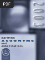 Lorenzo Cimador Maritime Acronyms and Abbreviations 2003