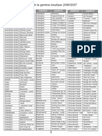 Liste Boutique Kokopelli 2006 PDF