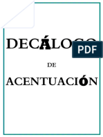 Decálogo Ortografico PDF