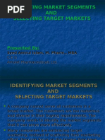 Identifying Market Segments and